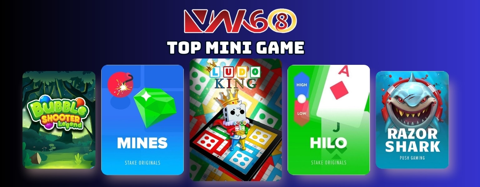 Mini Game VN168 – Chơi Nhanh, Thưởng Lớn, Giải Trí Đỉnh Cao