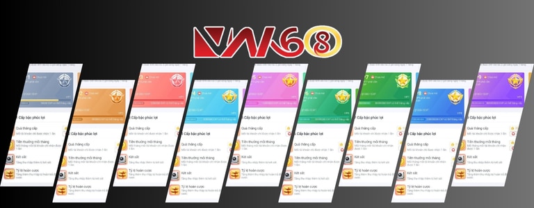 Cấp Bậc Phúc Lợi VN168 – Hệ Thống VIP & Phần Thưởng Hấp Dẫn